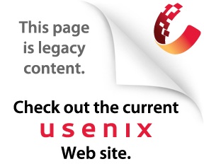 Check out the new USENIX Web site.